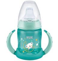 Vaikiška gertuvė Nuk Learner Bottle, 150 ml, 6+ mėn., (spalva/dizainas parenkami atsitiktine tvarka)