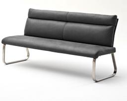 Prieškambario suoliukas MC Akcent Rabea, pilka sp., 180 cm x 70 cm x 98 cm