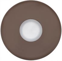 Gili lėkštė sriubos Verlo Choco, Ø 29 cm, ruda sp./balta sp.