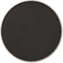 Lėkštė pietų Verlo Minimal, Ø 28 cm, juoda sp.