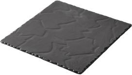 Lėkštė serviravimo Revol Basalt, 30 cm x 30 cm x 0.7 cm, juoda sp.