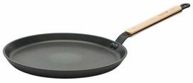 Blynų keptuvė De Buyer Choc B Bois, Ø 30 cm, aliuminis/mediena