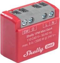 Set of 2 Shelly 1PM Mini Gen4 Zigbee/Matter Controllers | 1PMMiniGen42Pack | 3800238070816