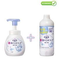 Biore U skystas antibakterinis citrusinių vaisių kvapo rankų muilas 250ml + užpildas 450ml