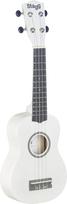 Soprano ukulelė + dėklas Stagg US-WHITE (prekė su defektu)
