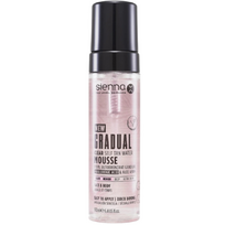 Skaidrios savaiminio įdegio putos SIENNA X GRADUAL TAN WATER MOUSSE, 190 ml (-50% perkant 2 vnt.)