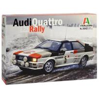 Italeri: Audi Quattro ralio automobilio modelis, 1:24