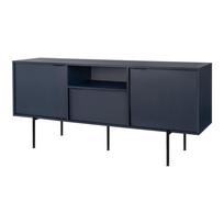 Tamsiai mėlynos spalvos TV spintelė 180x79x50 cm Bau – noo.ma