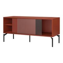 Terakotos spalvos TV spintelė 116x55x42 cm Met Mini – noo.ma