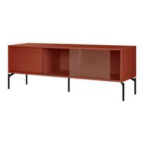 Terakotos spalvos TV spintelė 160x60x42 cm Met – noo.ma