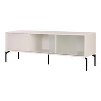 Pilkai smėlinės spalvos TV spintelė 160x60x42 cm Met – noo.ma