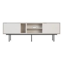 Pilkai smėlinės spalvos TV spintelė 189x61x42 cm Mod – noo.ma
