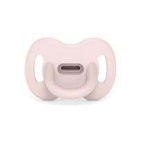 SUAVINEX SIMETRINIS FIZIOLOGINIS SILIKONINIS ČIULPTUKAS SX PRO, 0-6 MĖN., ESSENCE ROSE