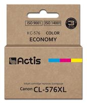 Actis KC-576 rašalas Canon spausdintuvams, pakaitalas Canon CL-576XL; Supreme; 15 ml; spalva: mėlyna, geltona, raudona