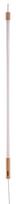 Seletti Lempa LED Linea baltos spalvos 134,5 cm