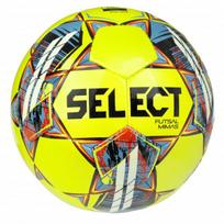 Futbolo kamuolys Select Futsal Mimas v22, 4 dydis, balta sp./geltona sp.