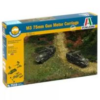 Italeri: 75 mm M3 pusiau vikšrinis šarvuotas transporteris, modelis, mastelis 1:72