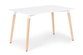 Stalas ModernHome, balta sp., 120 cm x 60 cm x 74 cm