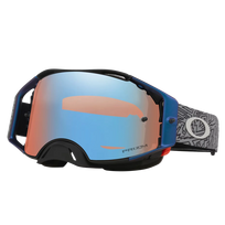 OAKLEY MX akiniai Airbrake pilki strike su prizm sapphire lęšiais