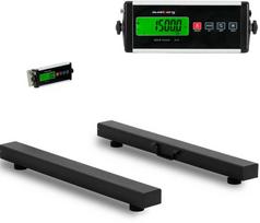 Virtuvinės svarstyklės Steinberg Systems Slydimo šviesos svarstyklės skaitmeninis LCD Bluetooth 1500 / 0,5kg 100 x 10 cm