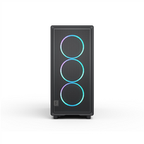 FRACTAL DESIGN Epoch TG RGB (black, Tempered Glass)