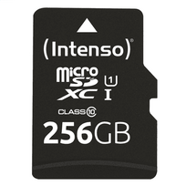 Intenso SD MicroSDXC Card 256GB UHS-I incl. SD Adapter retail