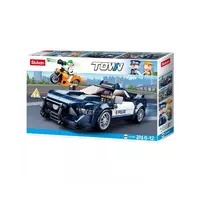 Sluban konstruktorius, policijos automobilis, 284 det., B1063