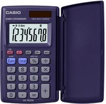 CASIO HS-8VER calculator with protective cover (140253)