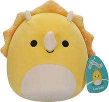Pliušinis žaislas SQUISMALLOWS Lancaster - Yellow Triceratops 19cm., W19A