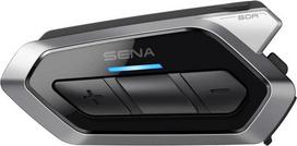 SENA 50R Low Profile Motorcycle Communication System, SOUND by Harman Kardon, Black