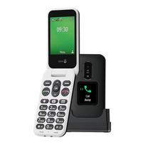 Doro Leva E30, Großtastenklapphandy, 4G, schwarz-weiß