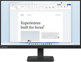Lenovo L24-4e computer monitor 60.5 cm (23.8") 1920 x 1080 pixels Full HD LCD Black