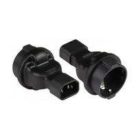 Good Connections PA-1402S - C14 - Type F - 250 V - 10 A - Black - Polyvinyl chloride (PVC)
