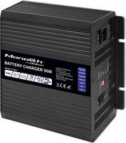 Qoltec Charger for LiFePO4 AGM GEL SLA batteries, 50A