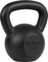 Rebel Cast iron kettlebell 20kg, REBEL ACTIVE