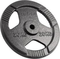 Rebel Cast iron weight 20kg, bore 31mm, disc with handles, REBEL ACTIVE