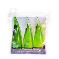 Holika Holika Kūno ir veido odos priežiūros rinkinys Jeju Aloe Face And Bodycare Set 3x55ml