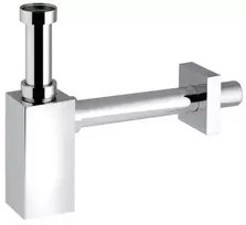 Sapho Piquadrato - Praustuvo sifonas 1" 1/4", sifonas 32 mm, chromuotas 0510OT25K7