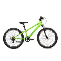Children's bicycle S'COOL Xroc, 24" Neon Green/Ocean