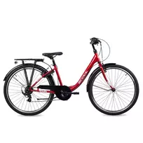 Youth bicycle S'COOL chiX, 26" Red/White