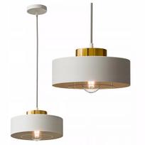 Pakabinamas LED lubinis šviestuvas 1x E27 Loft gaubtas sietynas kašmyro spalvos modernus