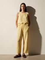 L'ARTE MILANO Moteriškos kelnės, Capsule Collection, 100% linas