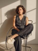 L'ARTE MILANO Moteriška liemenė, Capsule Collection, 100% linas
