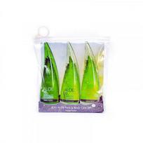 Jeju Aloe Face And Bodycare Set Kūno ir veido odos priežiūros rinkinys 3x55ml