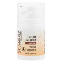 ST. MORIZ Professional Self-Tan Face Lotion Medium 50ml