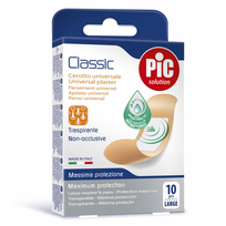 PIC CLASSIC universalūs pleistrai, 25 × 72 mm, 10 vnt.