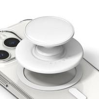 Ringke Galaxy S23 dėklas Magnetinis Blizgus Baltas
