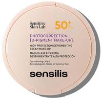 Kreminė pudra Sensilis Photocorrection [D-Pigment Make-Up], SPF 50+, rusva sp., 1, 10 g