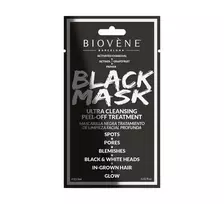 Biovene, Black Mask, Cleansing, Peel-Off Mask, For Face, 12.5 ml *Tester