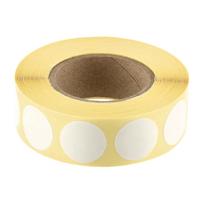 Range Solutions White 20 mm Šaudymo taikinio skylių lipdukai, 1000 vnt.